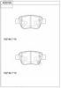 TOYOT 446605020 Brake Pad Set, disc brake